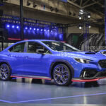 SUBARU WRX STI Sport#は「もっと気軽に愉しめるクルマをつくろう」の考えのもと、2.4リッター・ボクサーターボとシンメリトリカルAWDを採用。現行WRXの日本仕様では初となる6速MTを組み合わせる。販売などの詳細は近日公開予定