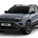 ▲ジープ・アベンジャー 4xeハイブリッド アップランド 価格:499万円 全長4120×全幅1775×全高1600mm ホイールベース2560mm 車重1480kg 乗車定員5名 WLTCモード燃費19.0km/リットル