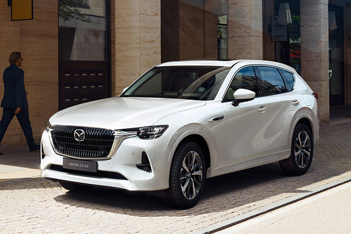 マツダCX-60が機能装備のアップデートや一部デザインの変更、機種体系の見直しを実施
