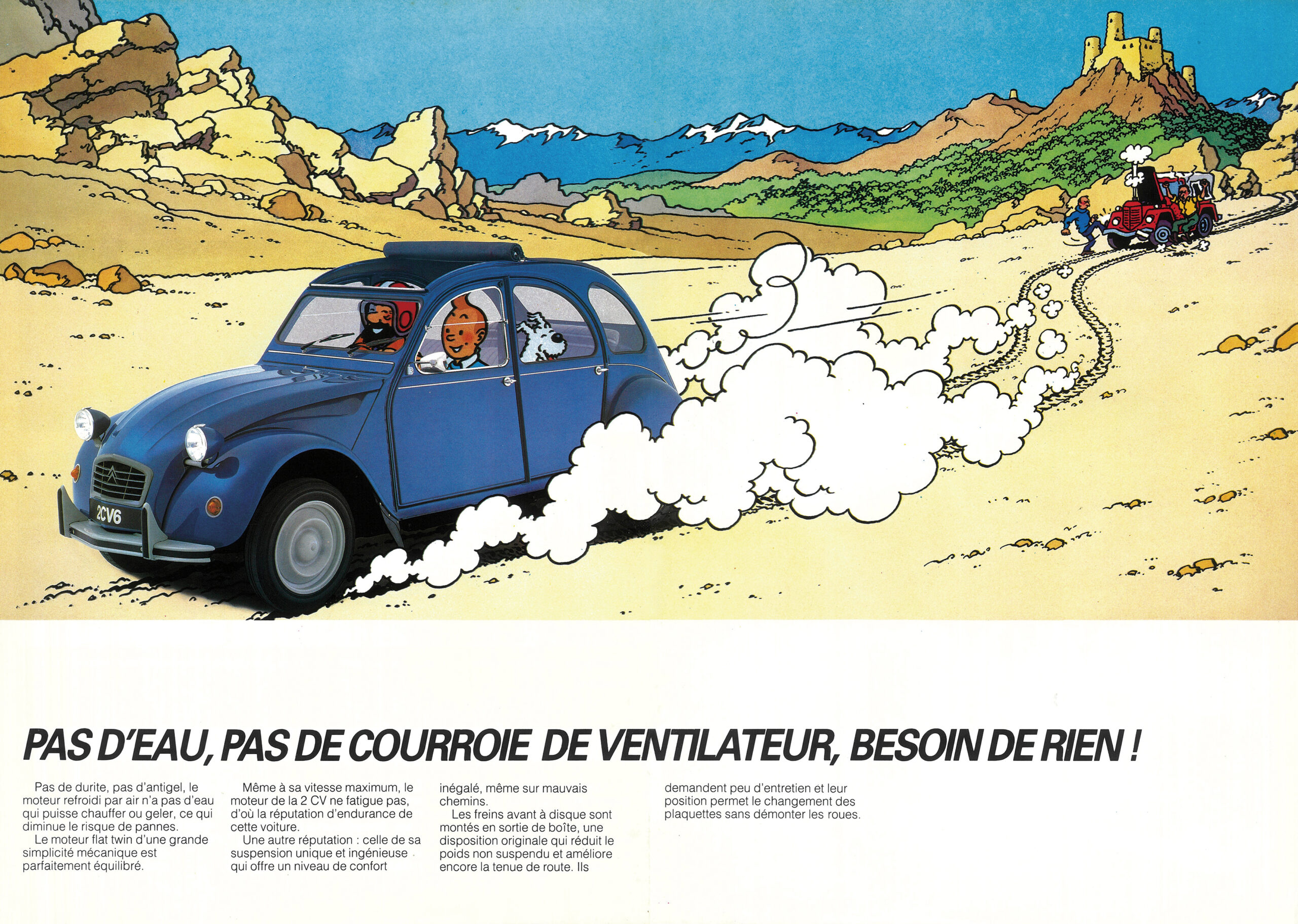 復刻版カタログ】偉大なる“農民車”、「1985 シトロエン2CV」のパリの