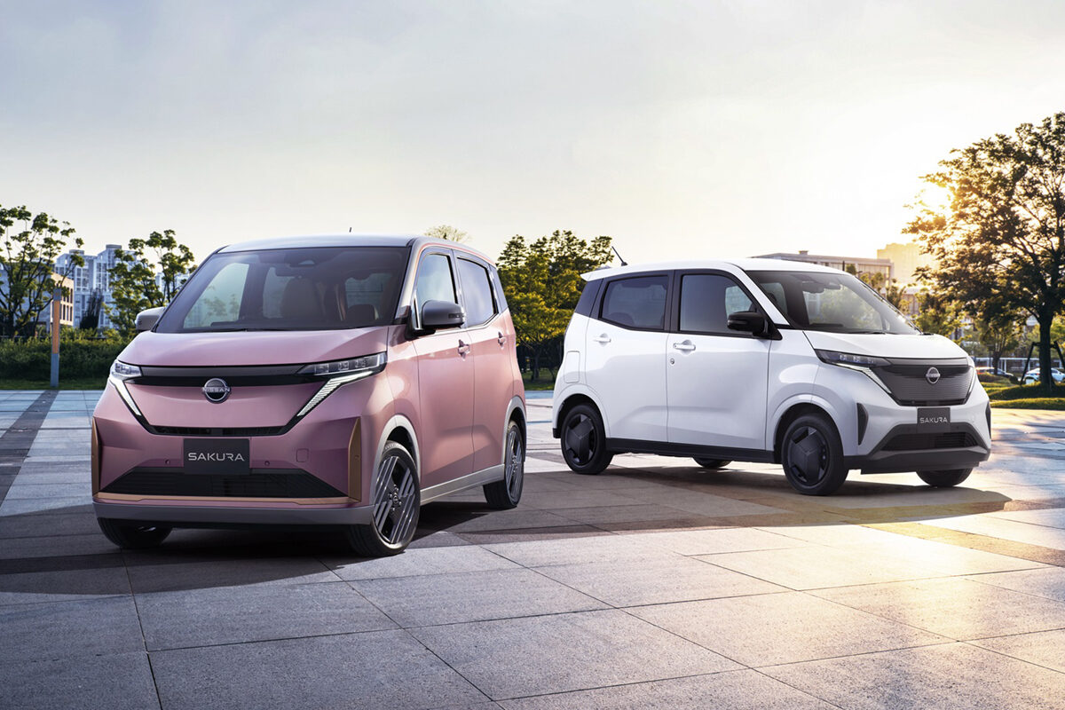 フロントフェイスを刷新した軽EVの日産サクラが受注を開始。発売は本年夏を予定