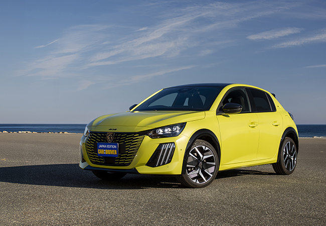 プジョー208GTハイブリッド/価格:6DCT 434万円。新登場のハイブリッドはステランティス・グループ各車が搭載する最新48V・MHEV機構を採用したスポーティモデル。パワートレーンは1.2リッター直3ターボとモーターの組み合わせ。俊敏な加速と、積極的に電動走行するのが印象的。ハンドリングは素直