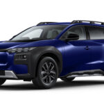 ▲SUBARUトレイルシーカーET-HS AWD　価格：638万円　全長4845×全幅1860×全高1675mm　ホイールベース2850mm　車重2020kg　乗車定員5名　一充電走行距離（WLTCモード）690km　交流電量消費率（WLTCモード）121Wh/km　写真のボディカラーはデイブレイクブルーパール