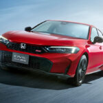 ▲ホンダがシビックe:HEVのスポーティバージョン「シビックe:HEV RS」に関する情報を先行公開。合わせて先行予約の受付を開始