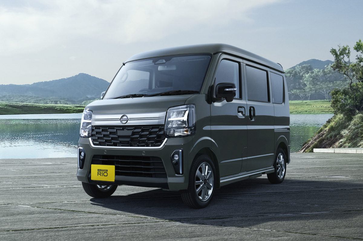日産クリッパー バン／クリッパー リオがフロントマスクの刷新と機能・安全装備の拡充を敢行