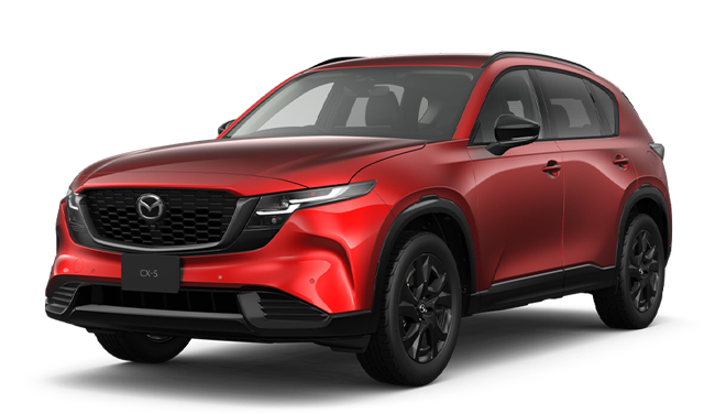 ▲マツダCX-5 e-SKYACTIV G 2.5 L(4WD) 価格:430万6500円 全長4690×全幅1860×全高1695mm ホイールベース2815mm 車重1740kg 乗車定員5名 WLTCモード燃費14.2km/リットル