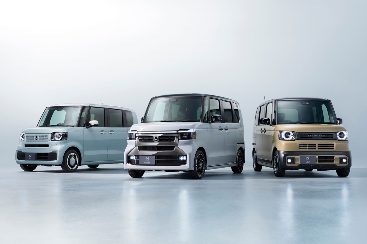日本のベストセラーカーのホンダN-BOXが各タイプの個性を際立たせる一部改良を実施