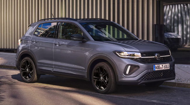 ▲T-Cross TSI R-Line Premium Sound Editionはパワートレインに“1.0TSI”999cc直列3気筒DOHC12V直噴インタークーラー付ターボエンジン(116ps/200Nm)+7速DSGを搭載