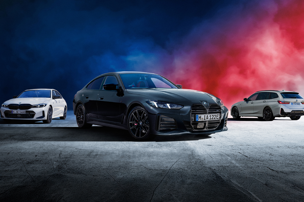 BMW3／4シリーズのMパフォーマンスモデルに精悍さと優美さを際立たせた特別仕様車の「ブラック・パッケージ」を設定