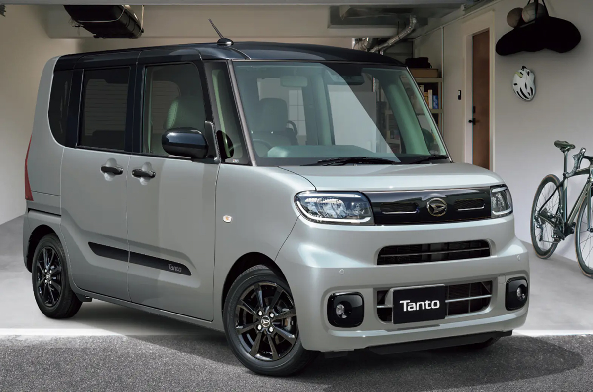 ダイハツ・タントがマイナーチェンジ。ブラックのアクセントを付加した特別仕様車「デイリーツール」を新設定