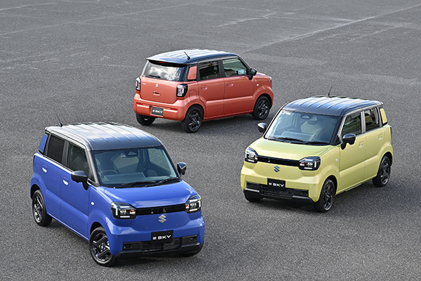 【注目モデル情報】生活にちょうどいいKカーBEV「スズキ e SKY」誕生。青空が似合うカジュアルなテーストが魅力