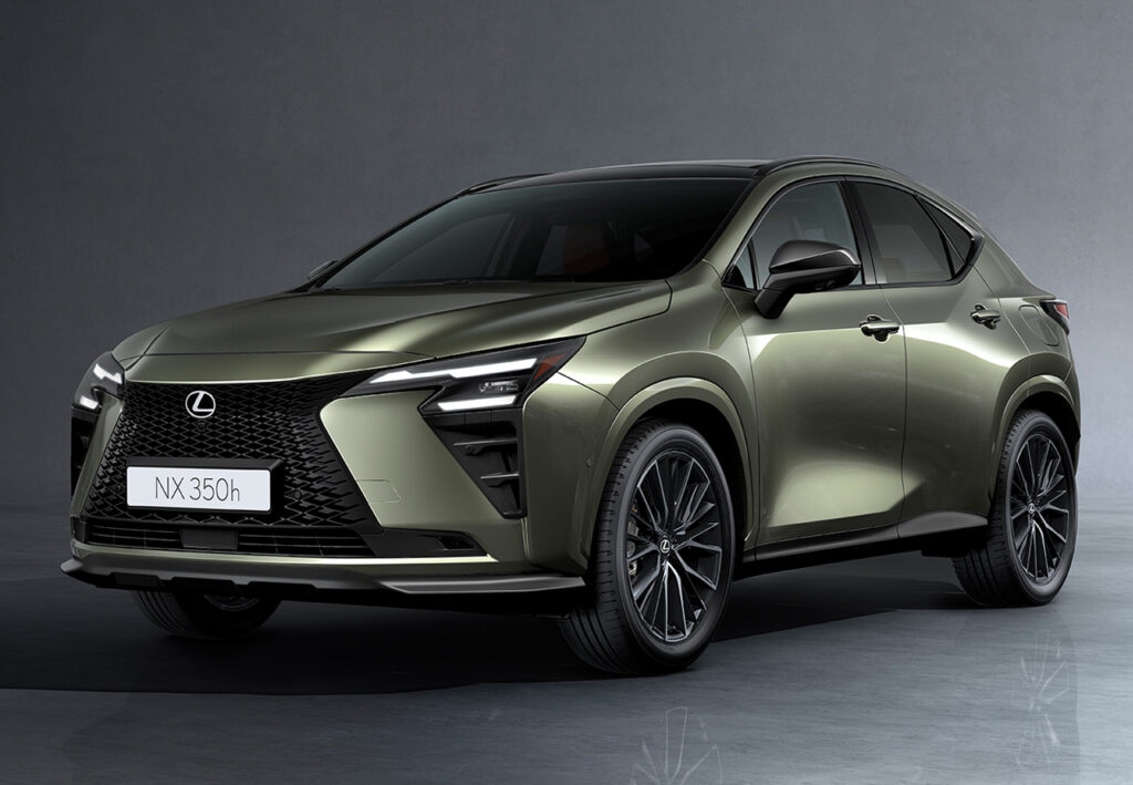 LEXUS NX350h フロントビュー