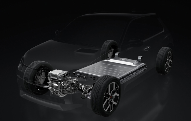 ▲パワートレインには110kW(150ps)/最大トルク245Nmを発生するモーターを搭載して前輪を駆動。駆動用バッテリーには総電力量52kWhのリチウムイオンバッテリーを組み合わせ、一充電走行距離はWLTCモードで405kmを実現