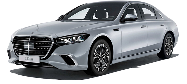 ▲メルセデス・ベンツS 500 4MATIC 価格:1708万円 全長5195×全幅1920×全高1505mm ホイールベース3105mm 車重2140kg 乗車定員5名 WLTCモード燃費11.6km/リットル 写真のボディカラーはハイテックシルバー