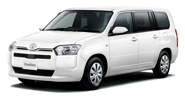 ▲トヨタ・プロボックスF(ハイブリッド車) 価格:230万8900円 全長4245×全幅1690×全高1525mm ホイールベース2550mm 車重1160kg 乗車定員2/5名 WLTCモード燃費24.2km/リットル 写真のボディカラーはホワイト
